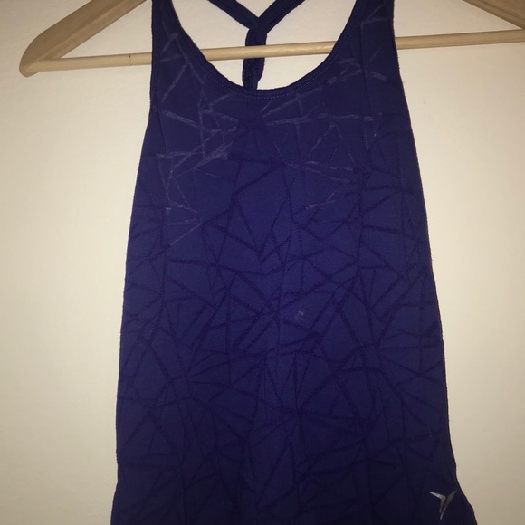 active, purple tank top - Picture 1 of 3